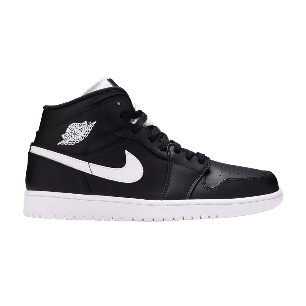 Air Jordan 1 Mid Black White