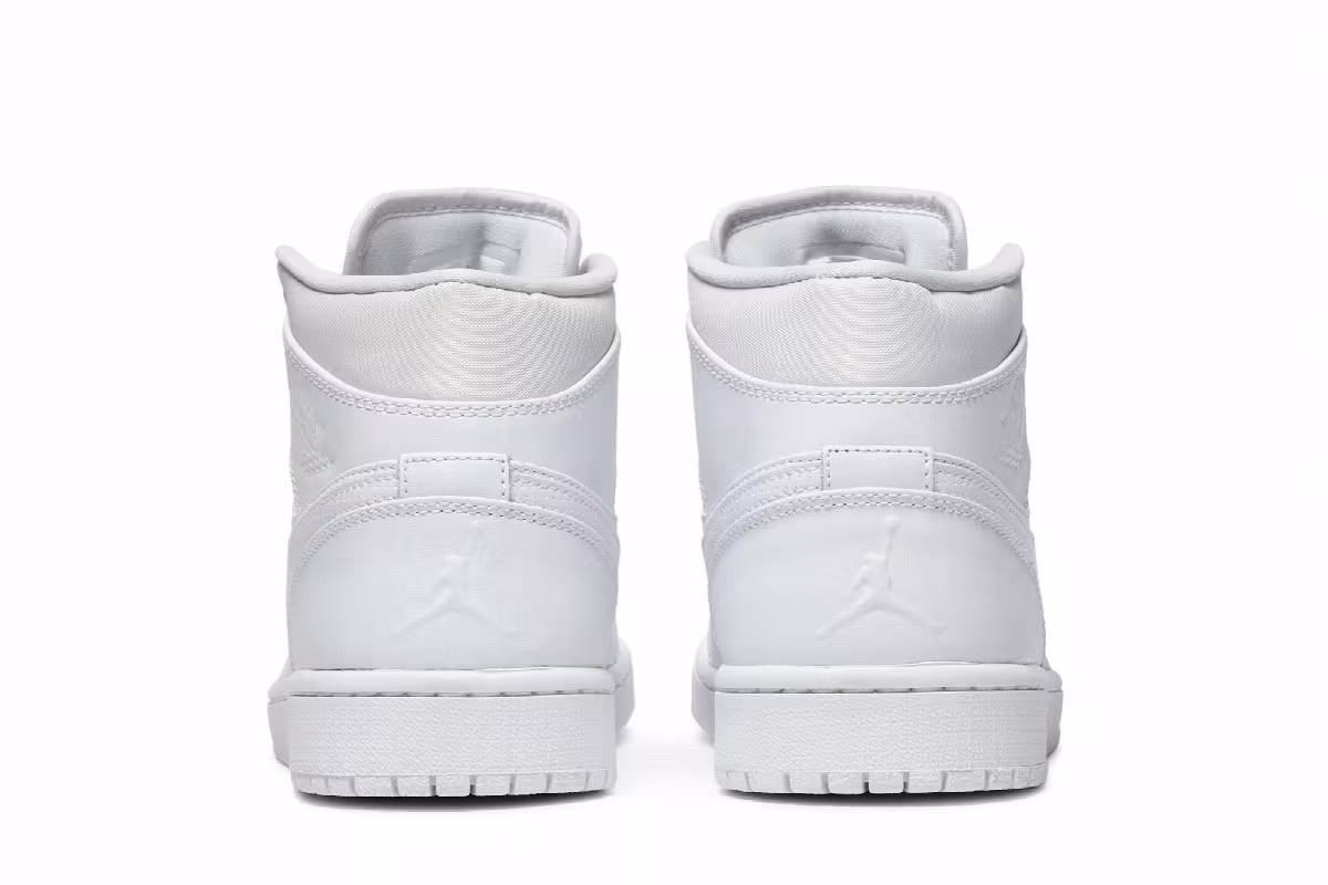 Air Jordan 1 Mid White, view 7