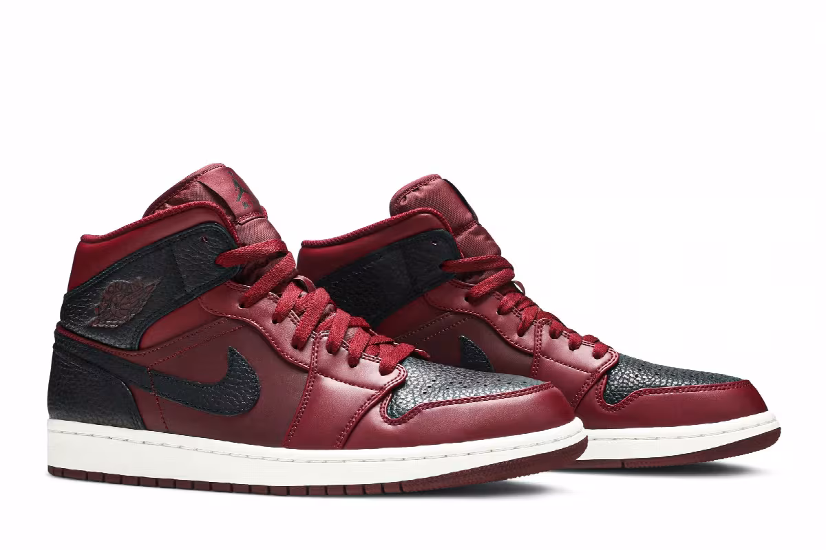 Air Jordan 1 Mid Reverse Banned, view 9