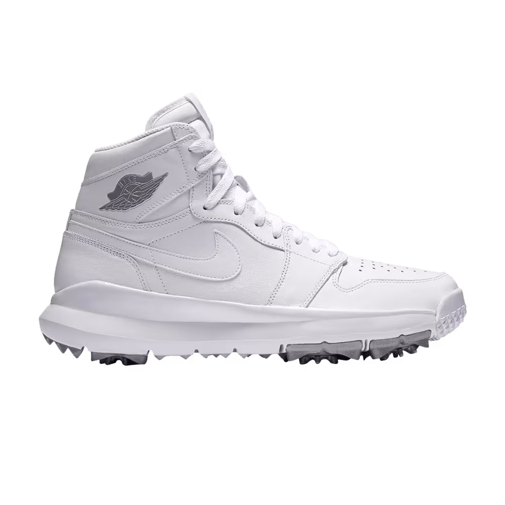 Air Jordan 1 Golf White Metallic