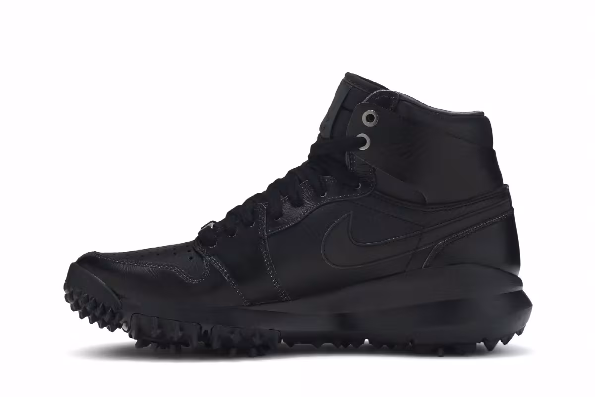 Air Jordan 1 Golf Premium Black, view 4