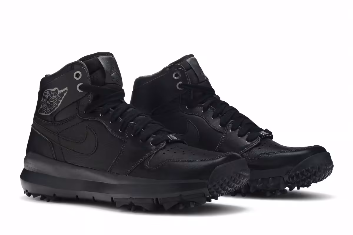 Air Jordan 1 Golf Premium Black, view 9