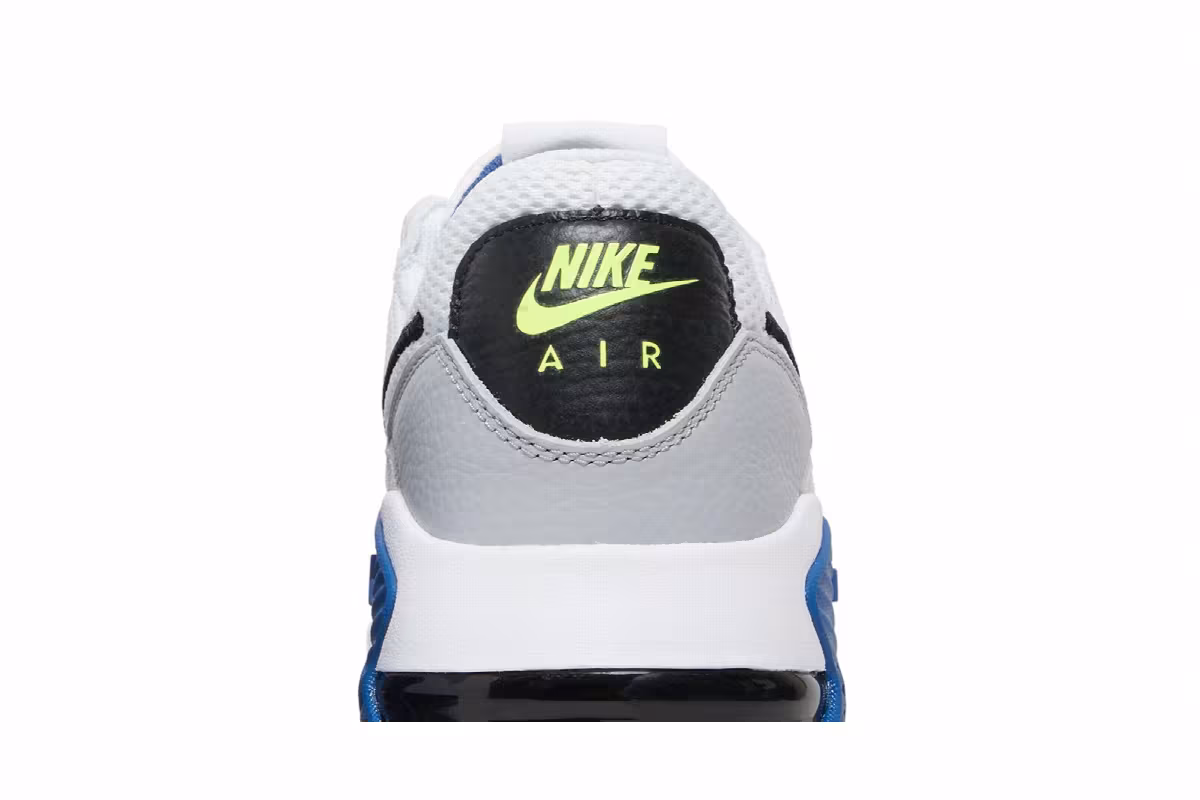 Nike Air Max Excee White Dark Royal Blue, view 8
