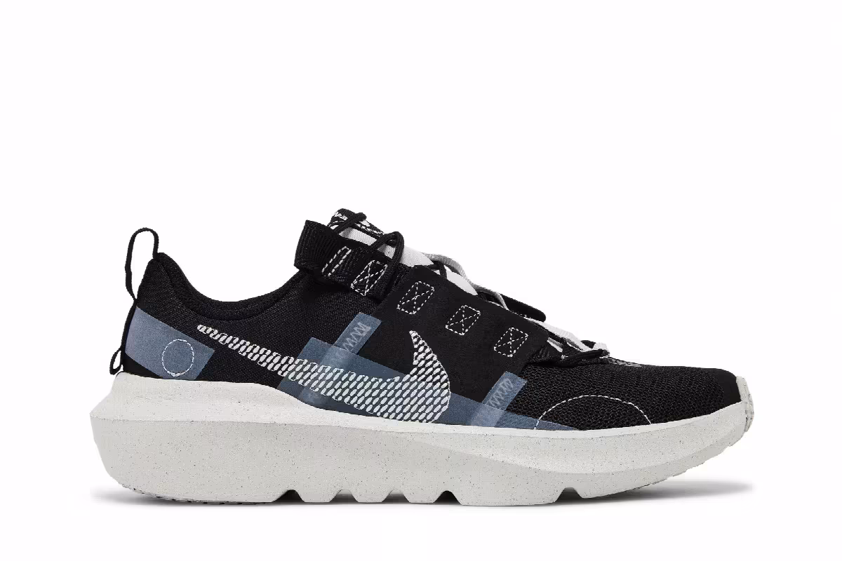 Nike Crater Impact GS Black Grey, view 2