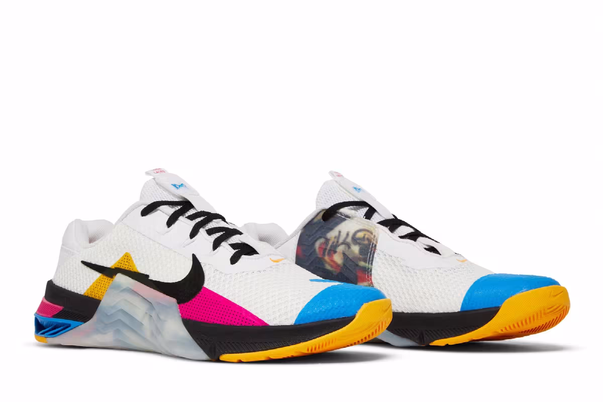 Nike Metcon 7 White Pink Prime, view 9