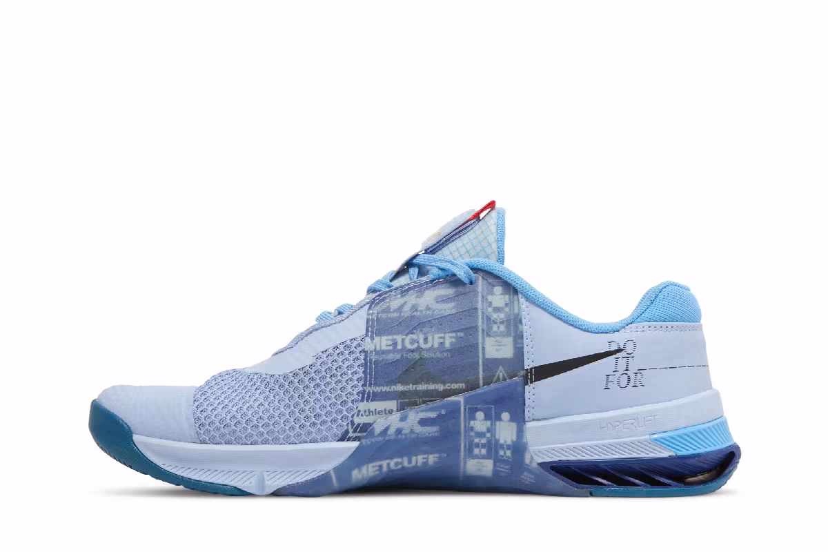 Nike Metcon 7 AMP Light Marine, view 4