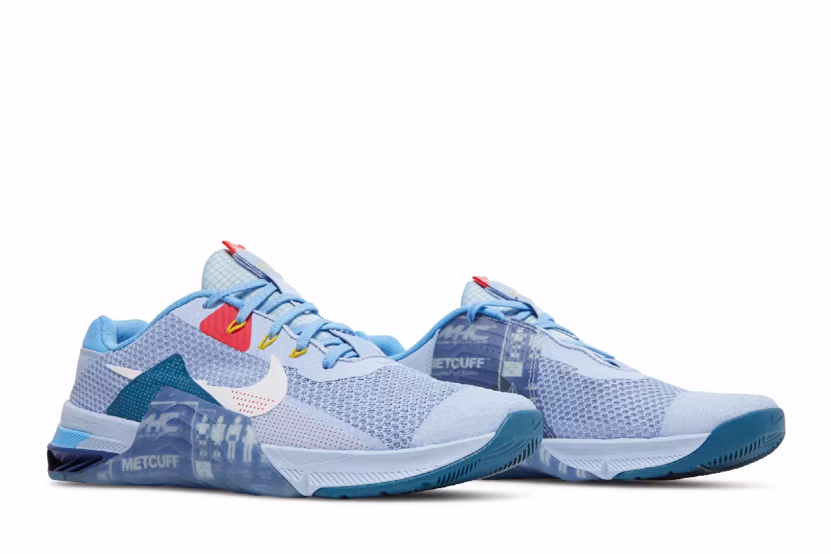 Nike Metcon 7 AMP Light Marine, view 9