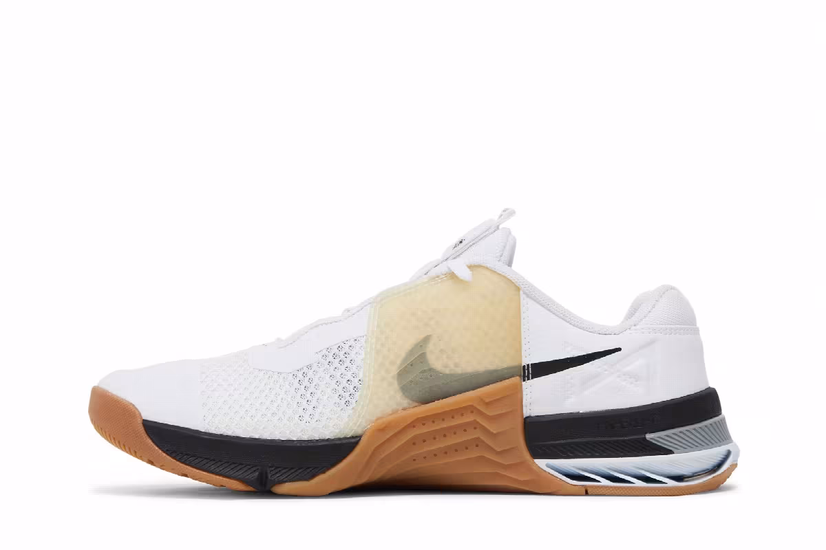 Nike Metcon 7 White Particle Grey Gum, view 4