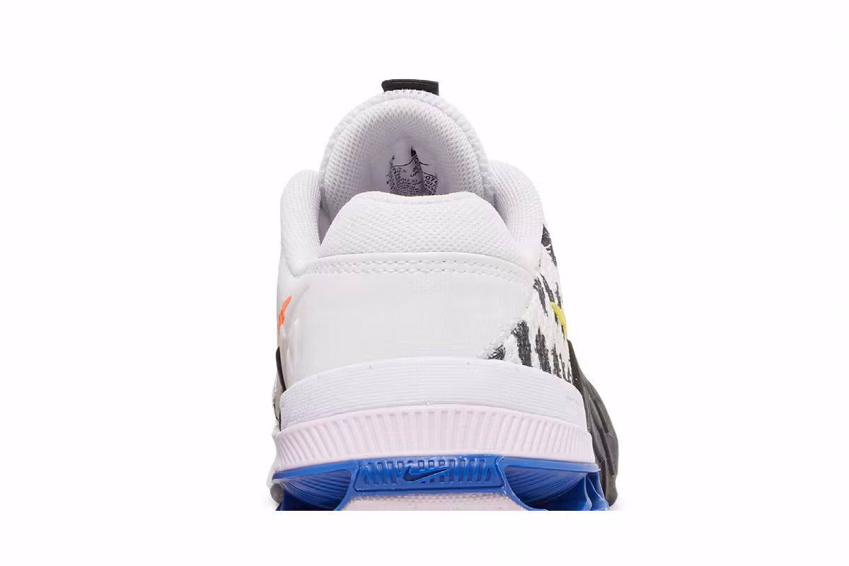 Nike Women's Metcon 7 Polka White Yellow Strike, view 8