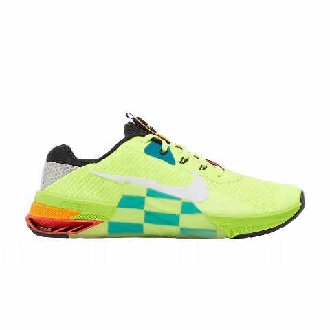 Nike Metcon 7 AMP 'Volt Bright Spruce Checkered'