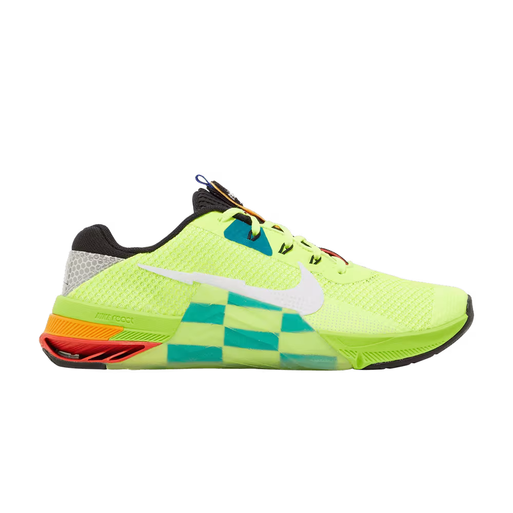 Nike Metcon 7 AMP Volt Bright Spruce Checkered