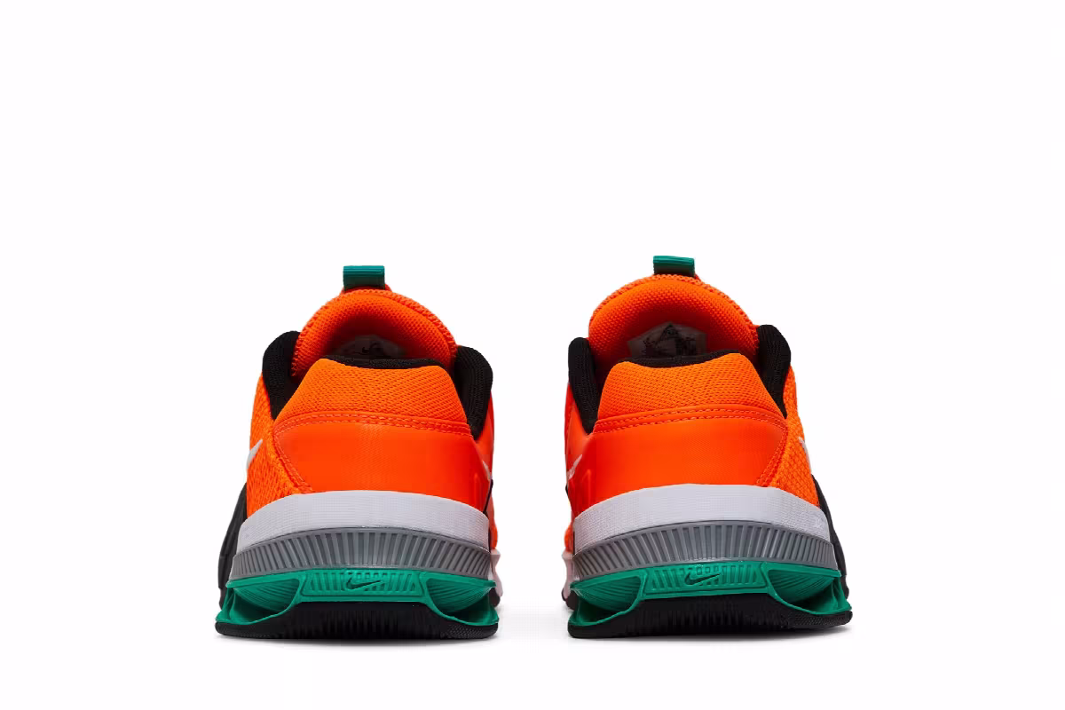 Nike Metcon 7 Total Orange Clear Emerald, view 7