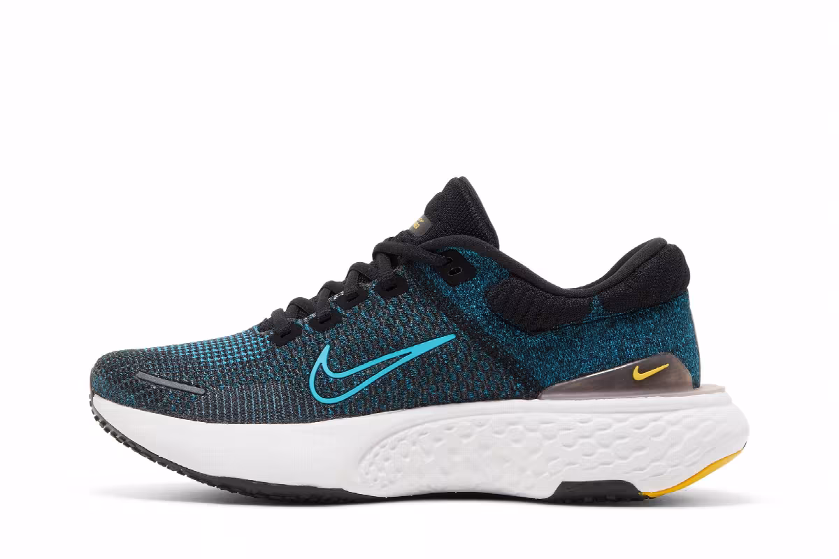 Nike ZoomX Invincible Run Flyknit 2 Black Chlorine Blue, view 4