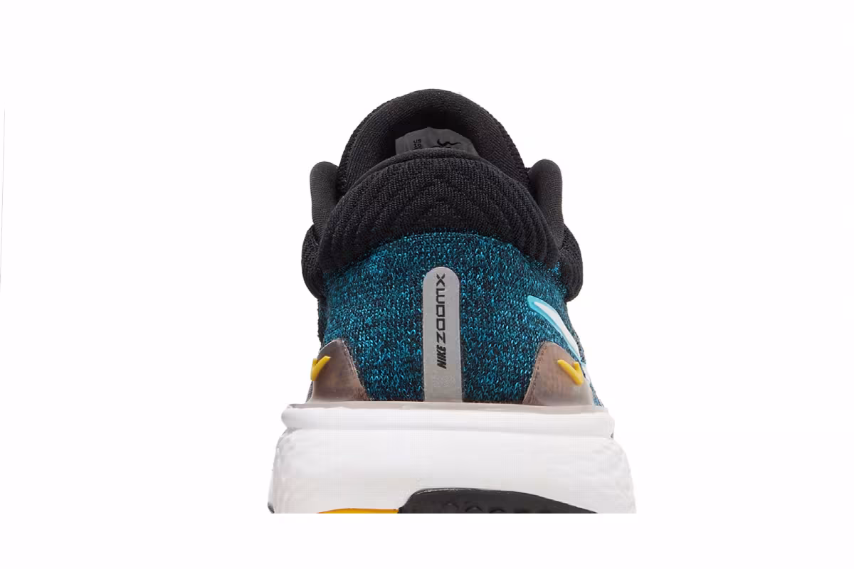 Nike ZoomX Invincible Run Flyknit 2 Black Chlorine Blue, view 8