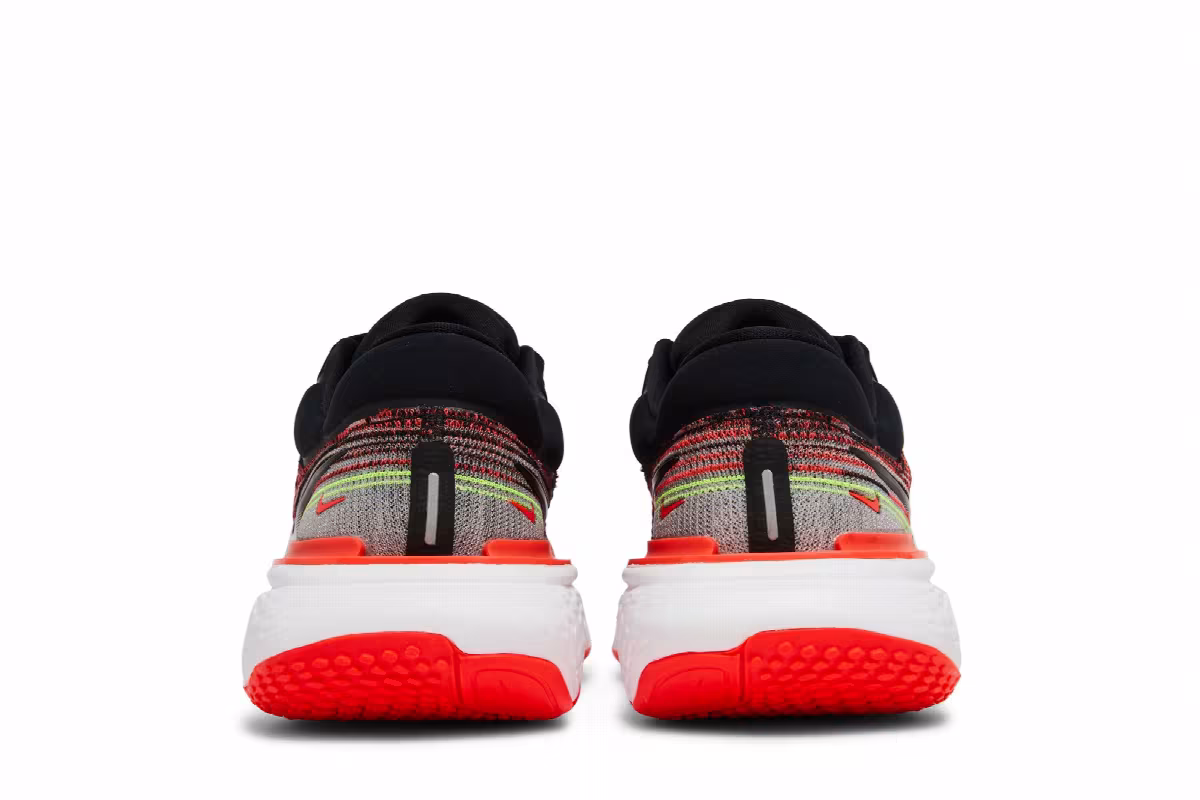 Nike ZoomX Invincible Run Flyknit Black Bright Crimson, view 7