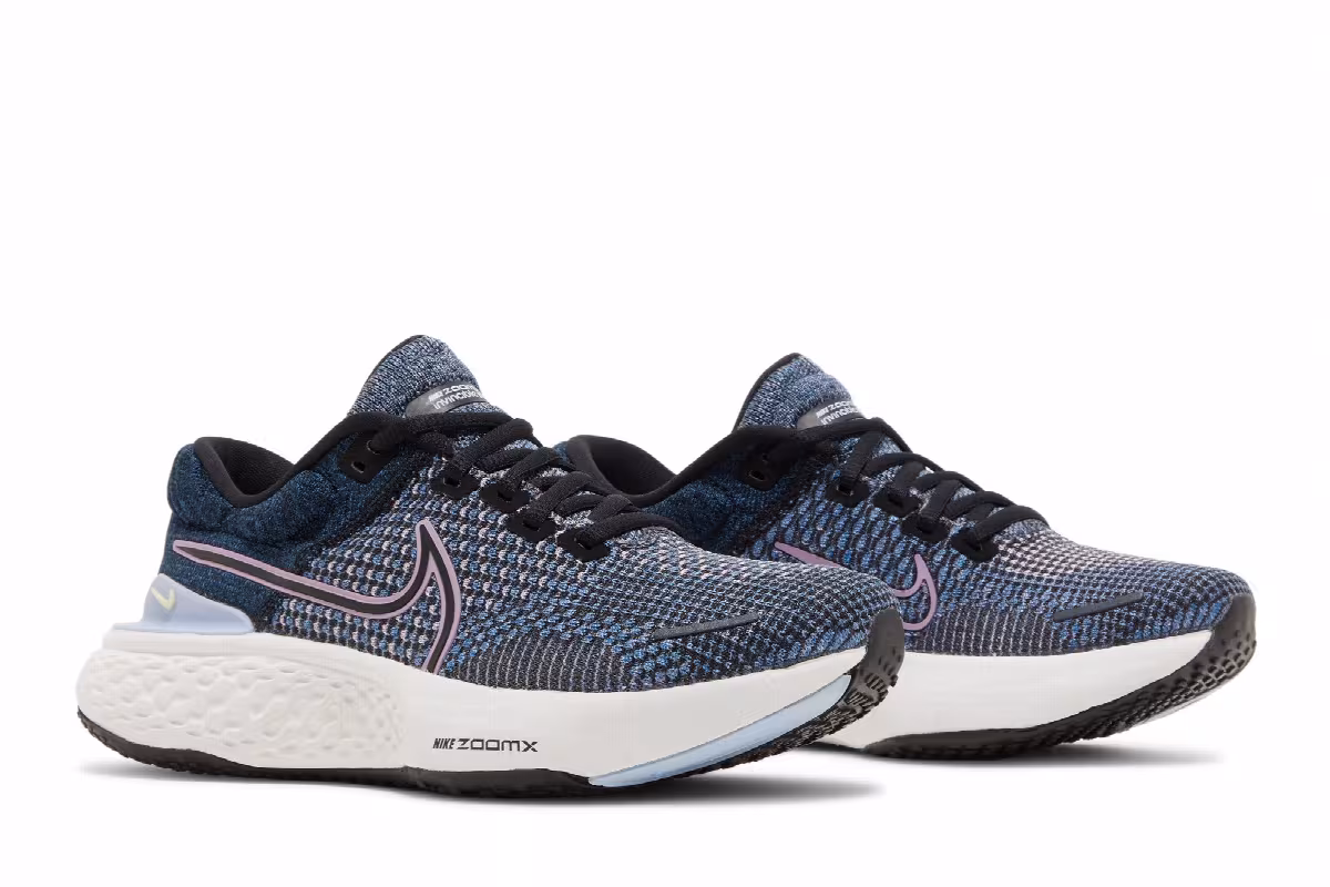 Nike Women's ZoomX Invincible Run Flyknit 2 Dark Marina Blue, view 9