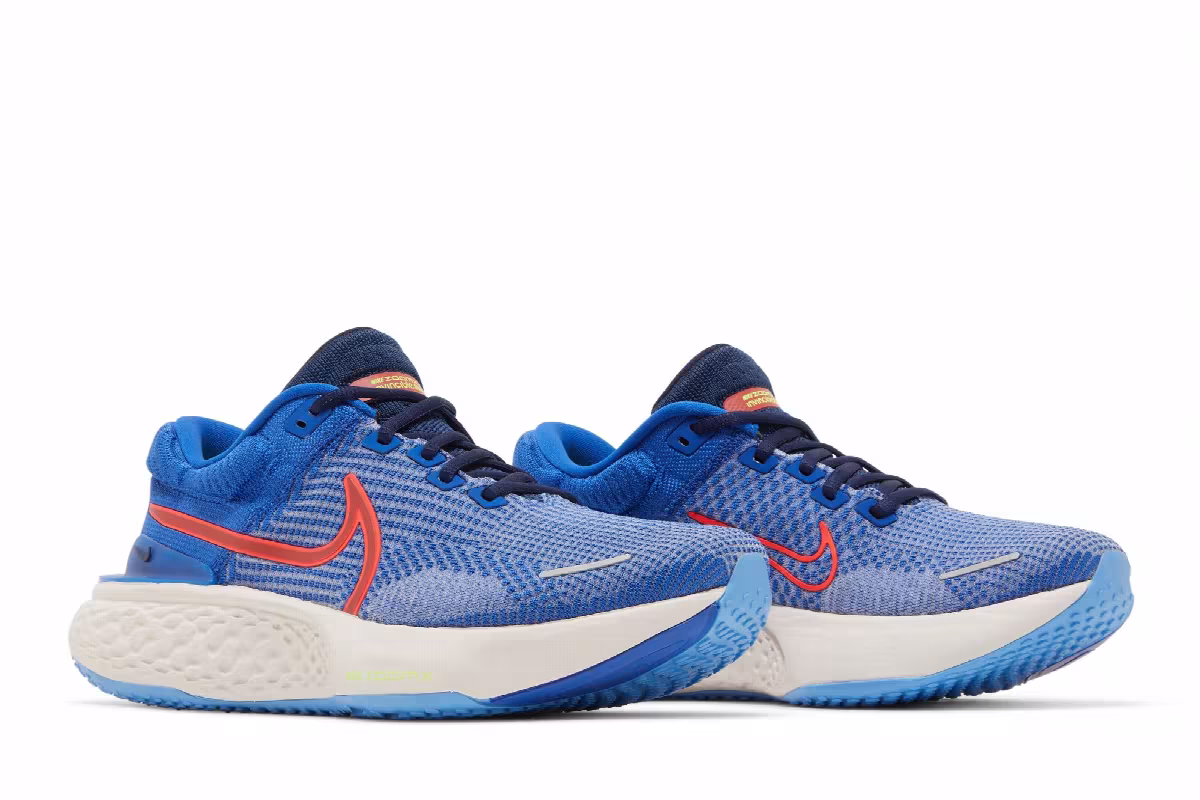 Nike ZoomX Invincible Run Flyknit 2 Game Royal Red Clay, view 9