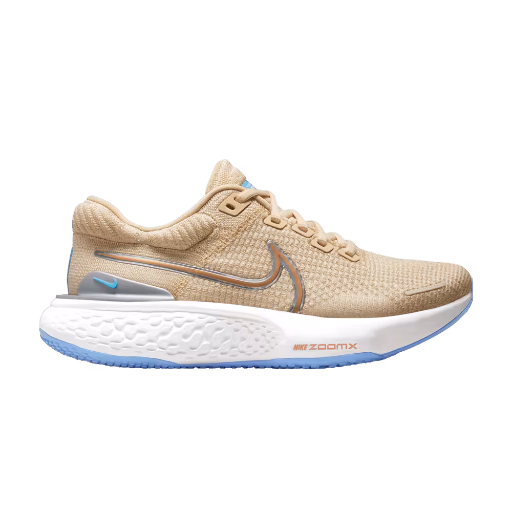 Nike Women's ZoomX Invincible Run Flyknit 2 Sesame Metallic Copper
