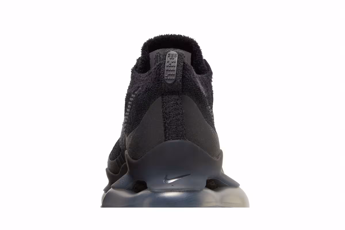 Nike Air Max Scorpion Flyknit Triple Black, view 8