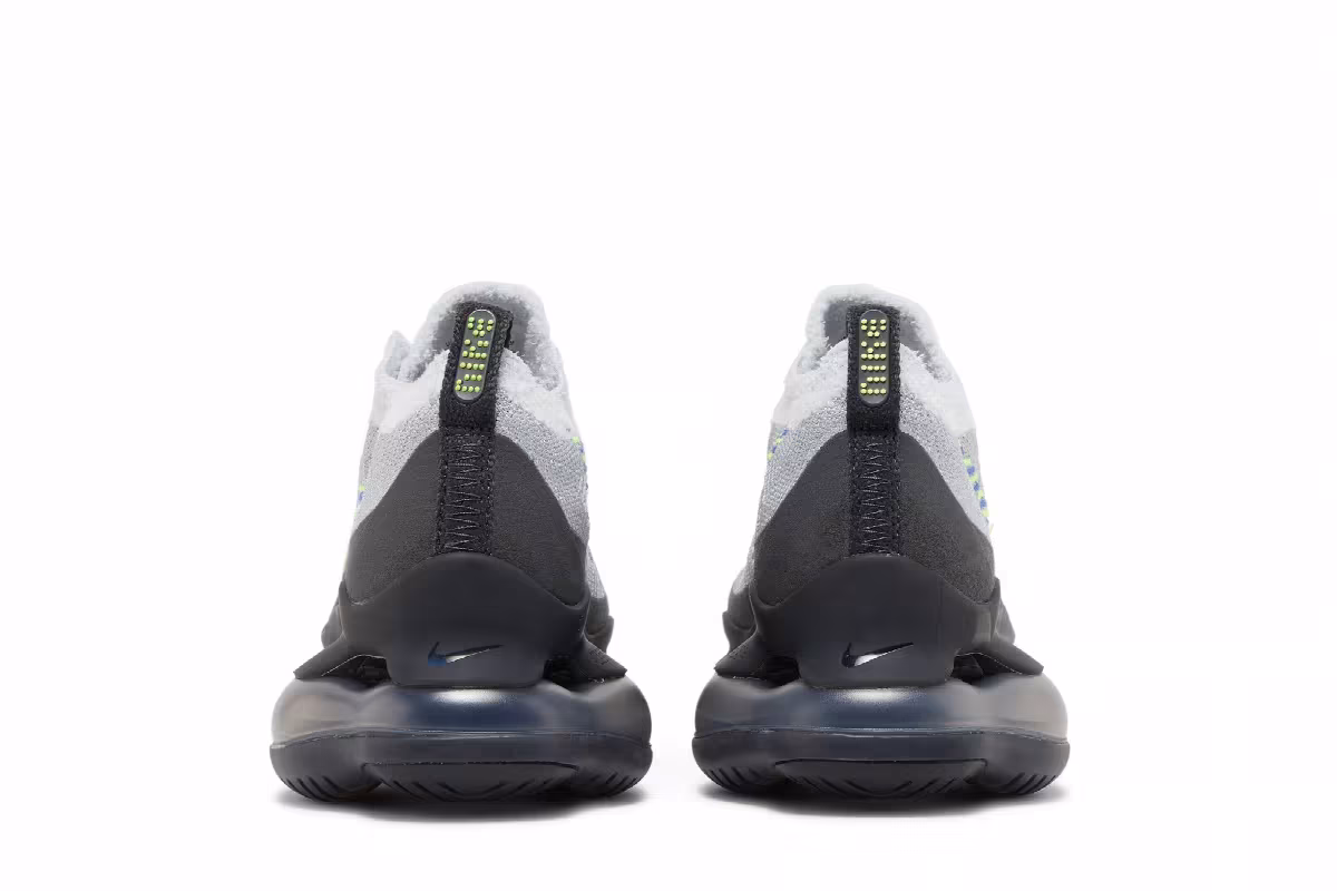 Nike Air Max Scorpion Flyknit Wolf Grey Volt, view 7