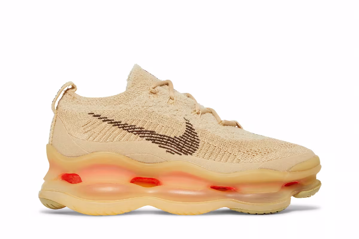 Nike Women's Air Max Scorpion Flyknit Sesame, view 2
