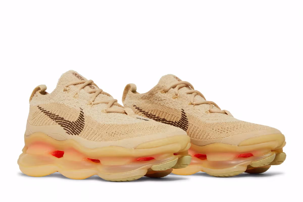 Nike Women's Air Max Scorpion Flyknit Sesame, view 9