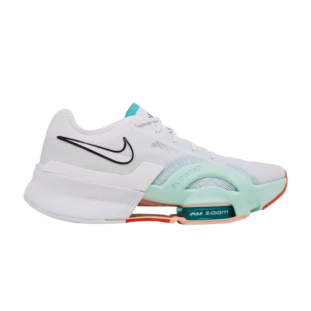 Nike Women's Air Zoom SuperRep 3 White Washed Teal