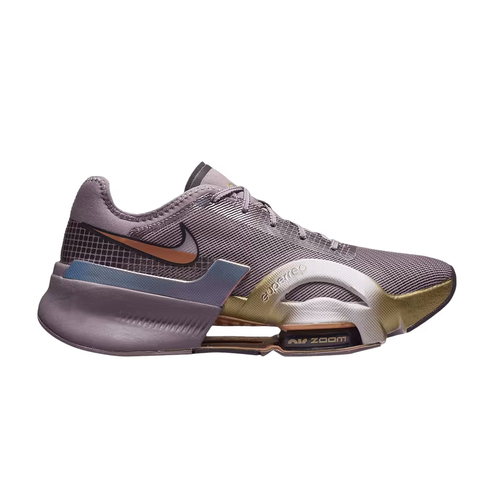 Nike Women's Air Zoom SuperRep 3 Premium Purple Smoke Metallic Copper