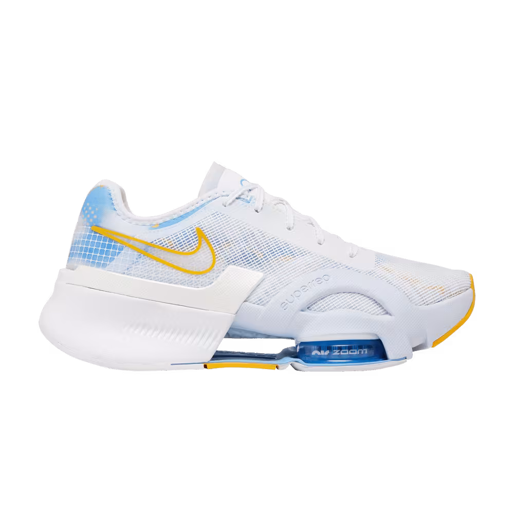 Nike Women's Air Zoom SuperRep 3 White University Gold