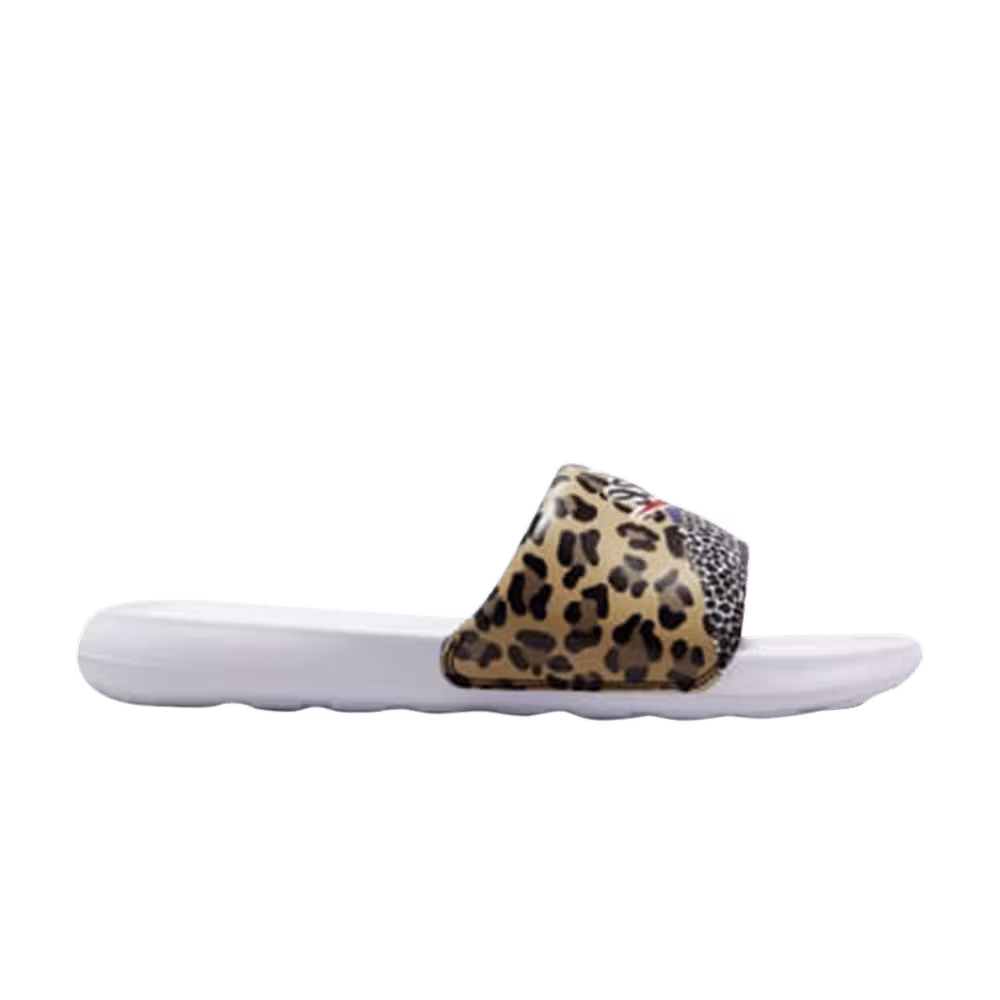 Nike Women's Victori One Printed Slide Beach Of The Bleachers