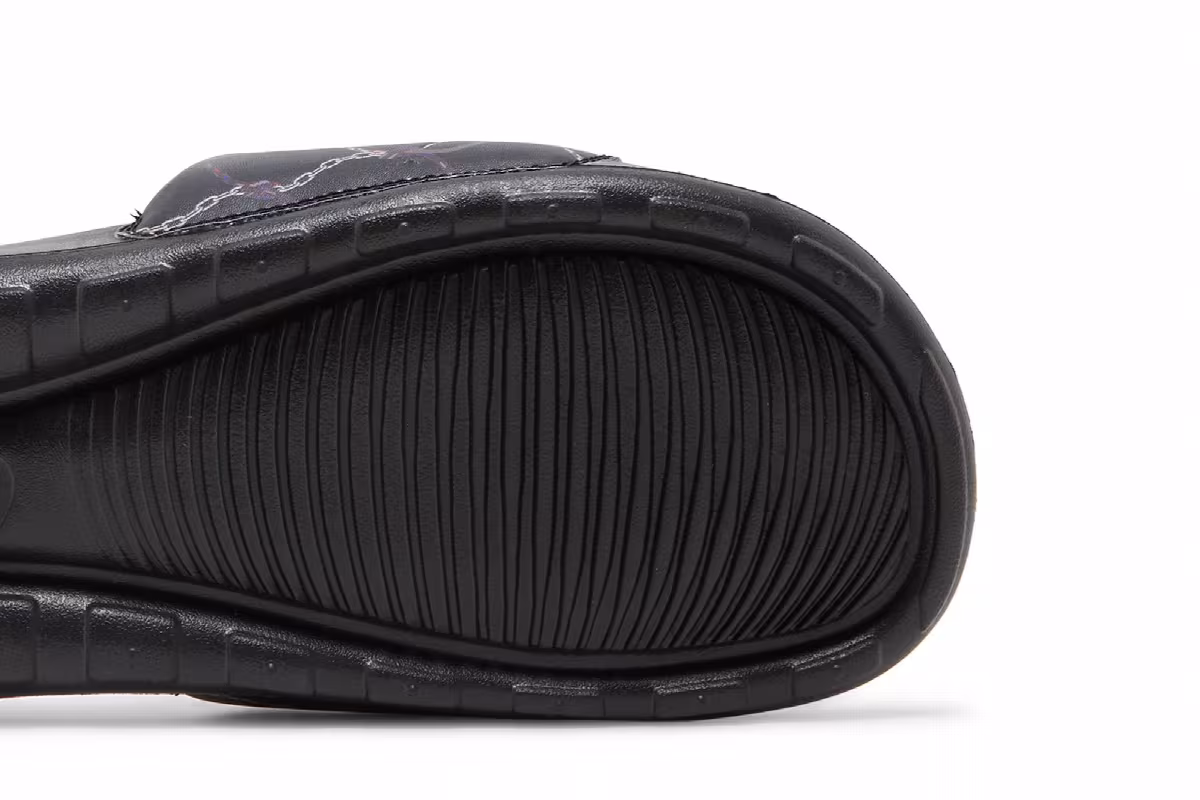 Nike Victori One Printed Slide Black Off Noir, view 6