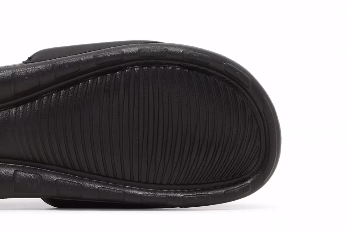 Nike Victori One Slide Black Team Orange, view 6