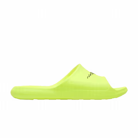 Nike Victori One Slide 'Polka Swoosh - Volt Black'