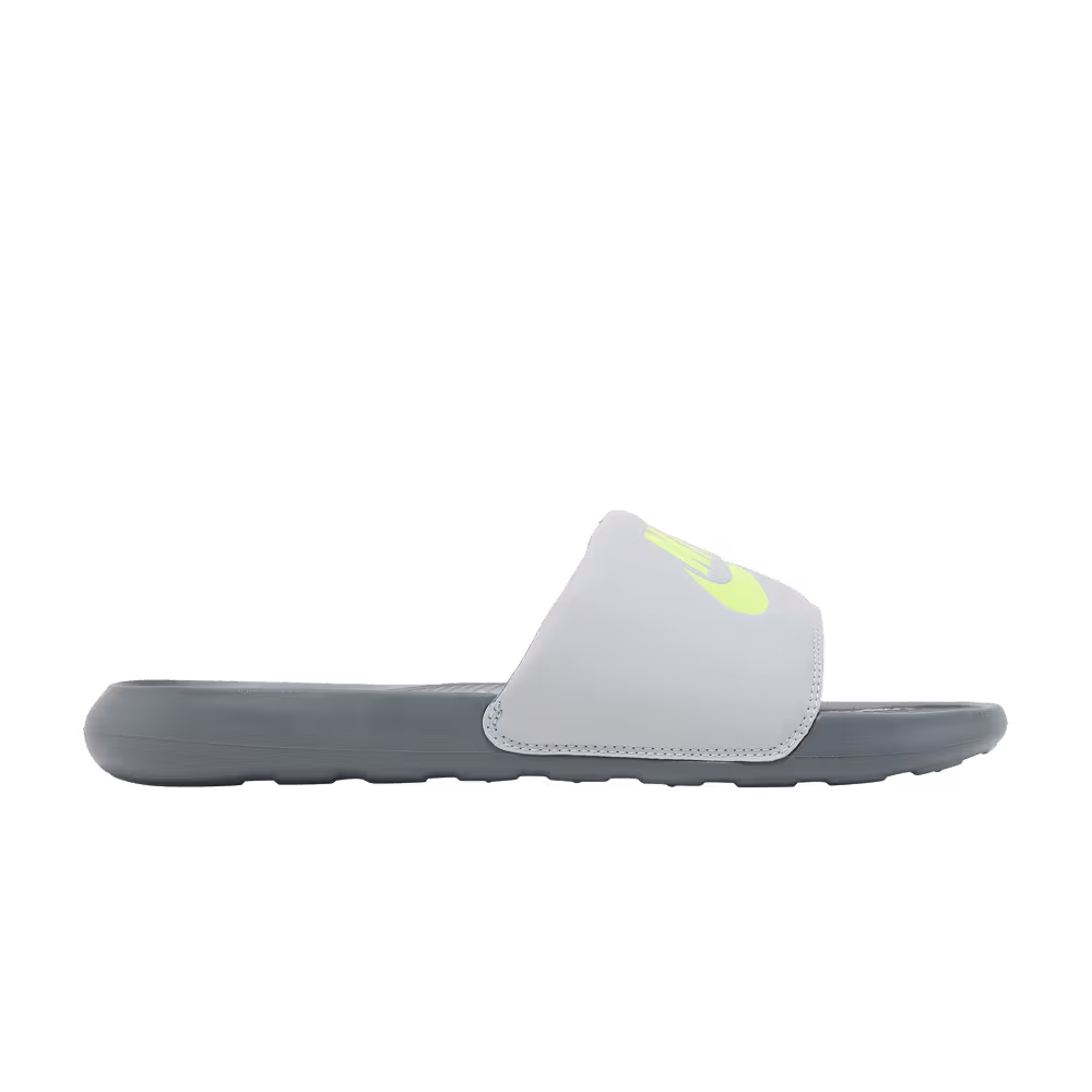 Nike Victori One Slide Grey Fog Volt