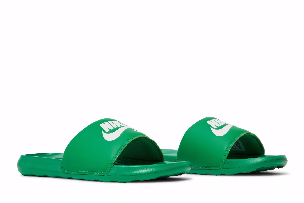 Nike Victori One Slide Lucky Green, view 9