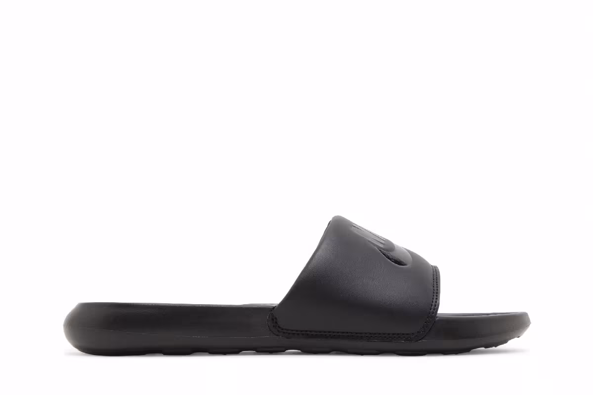 Nike Women's Victori One Slide Triple Black, view 2