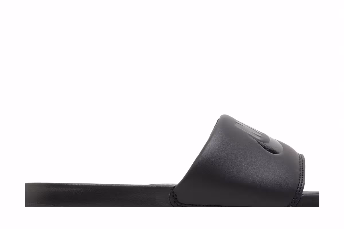 Nike Women's Victori One Slide Triple Black, view 3