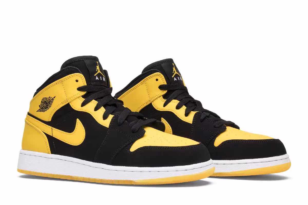 Air Jordan 1 Mid GS New Love 2017, view 9