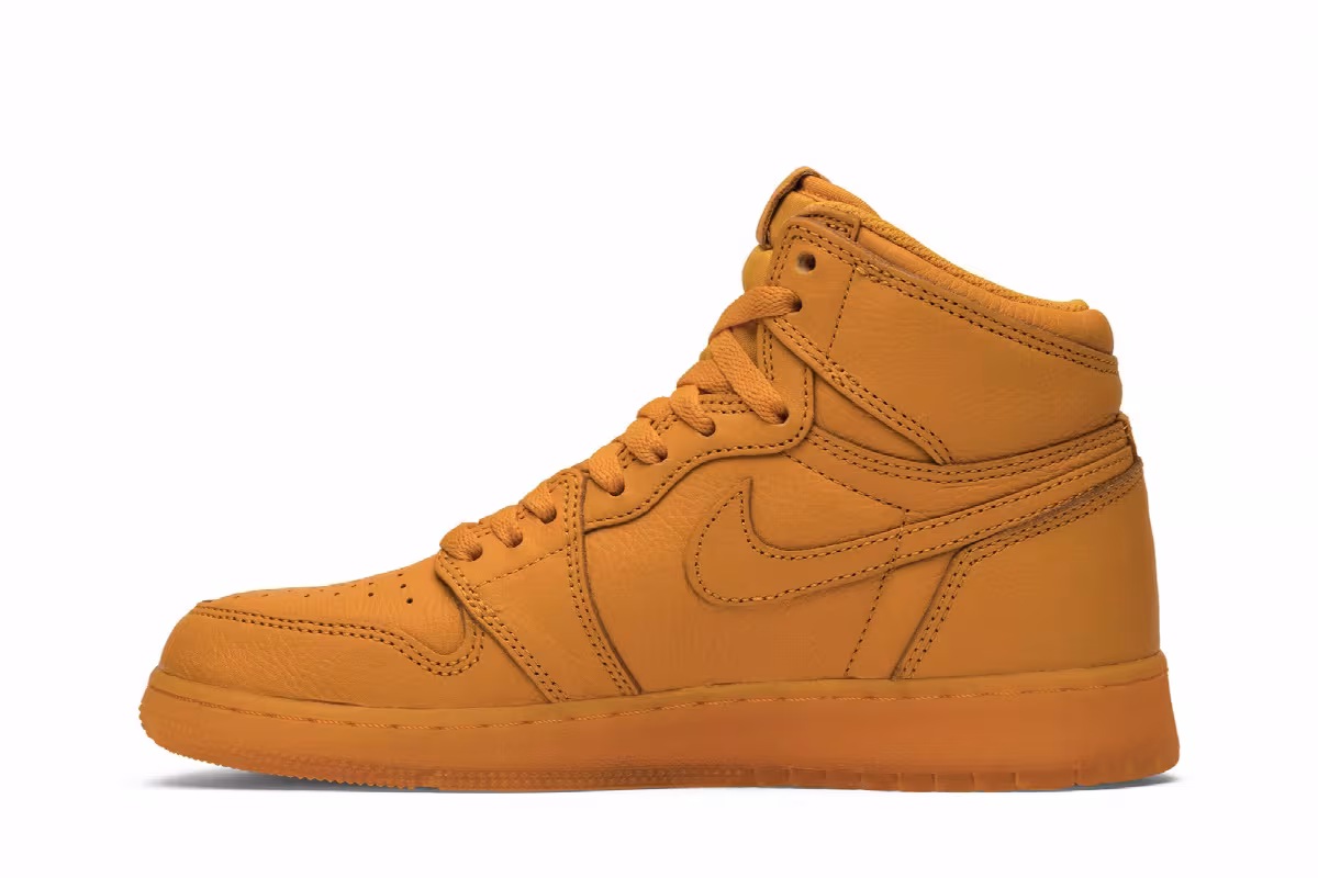 Air Jordan 1 High OG G8RD GS Orange Peel, view 4