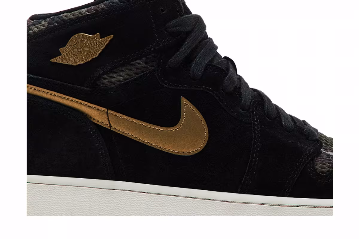 Air Jordan 1 High GG Heiress Camo, view 3