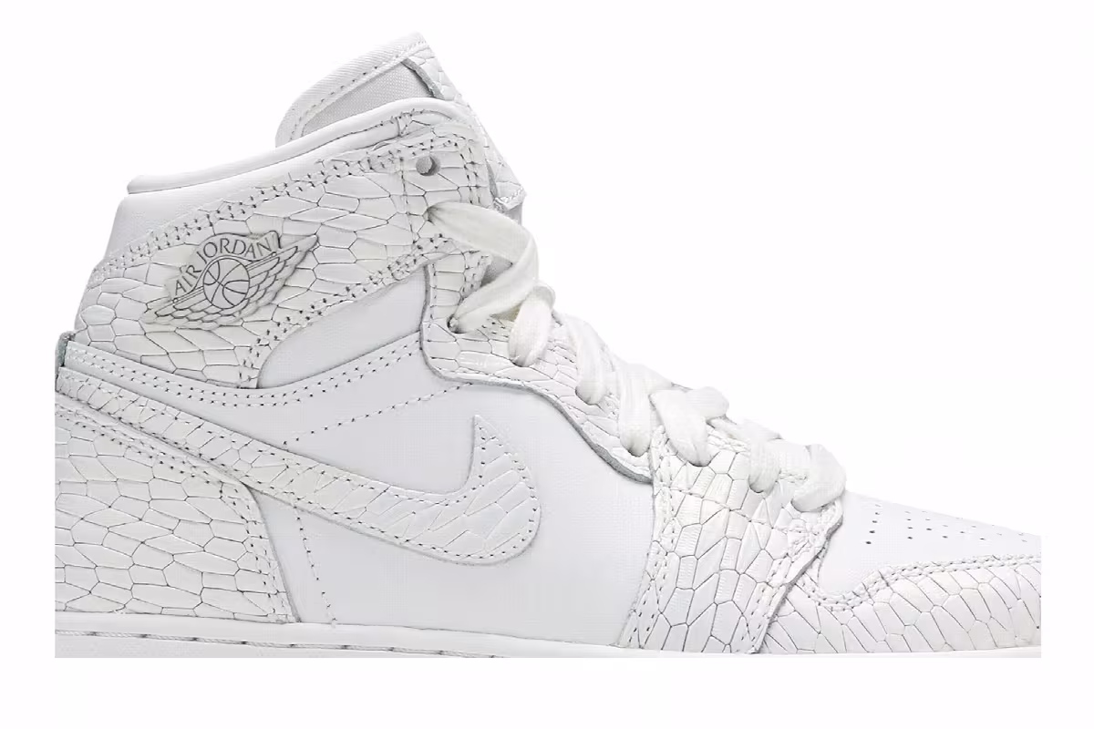 Air Jordan 1 High Premium GS Frost White, view 3