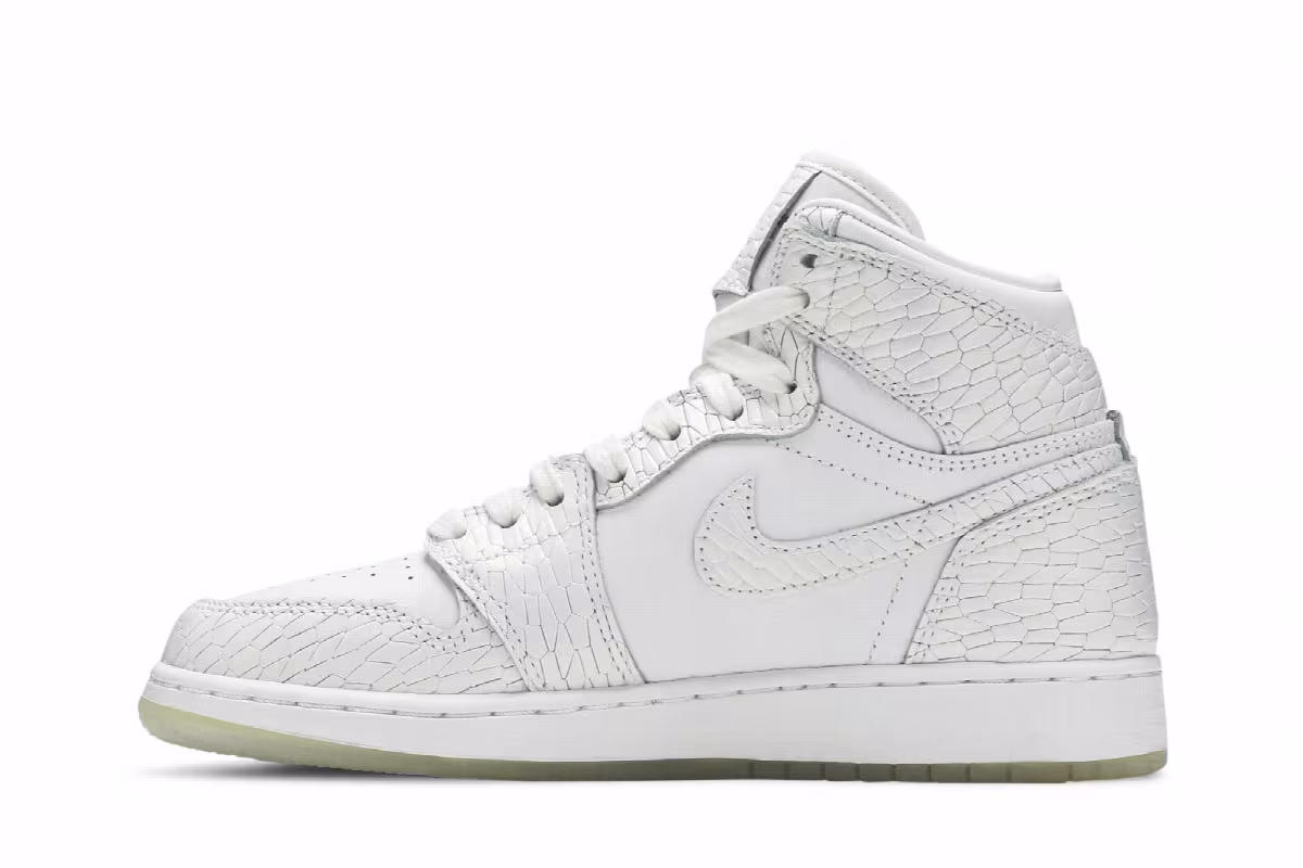 Air Jordan 1 High Premium GS Frost White, view 4