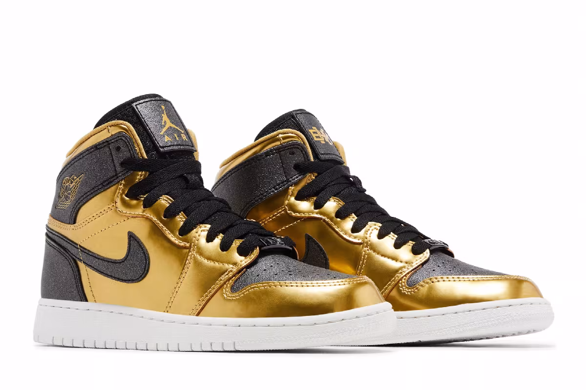 Air Jordan 1 High GG Black History Month, view 9