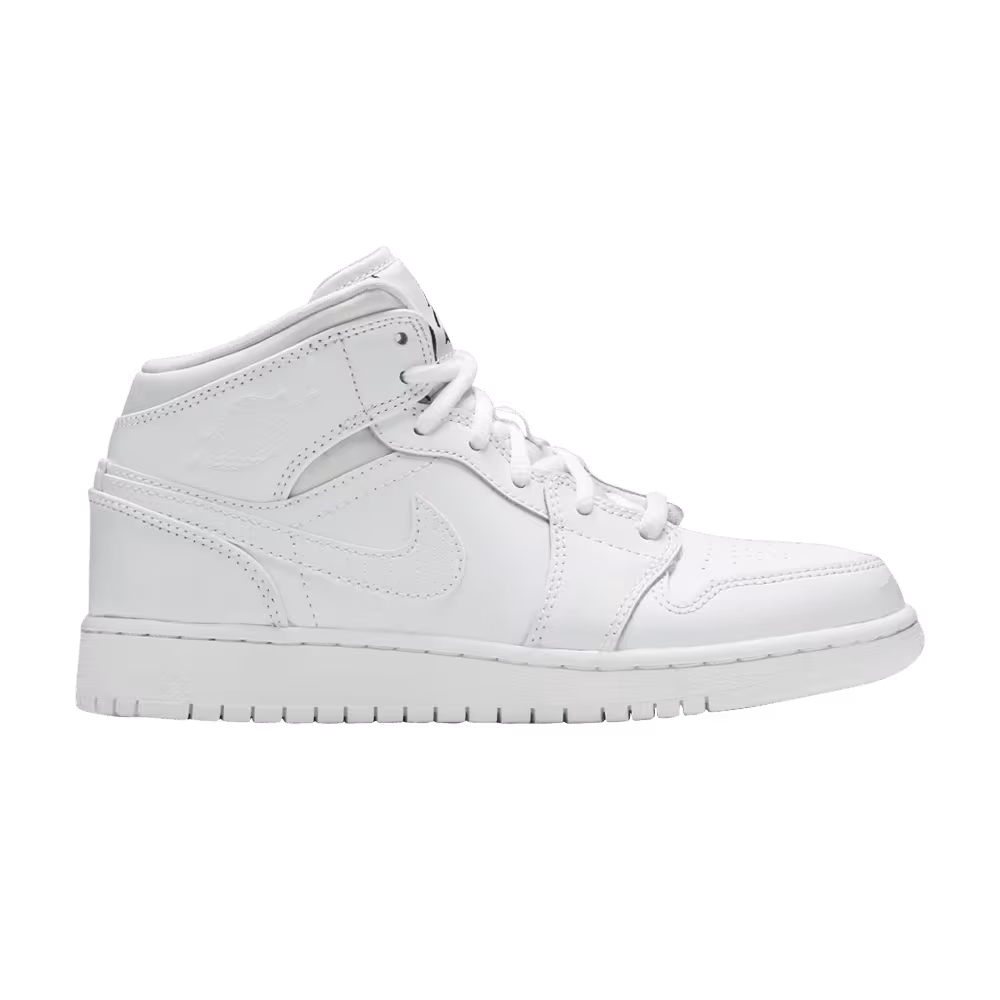 Air Jordan 1 Mid GS White