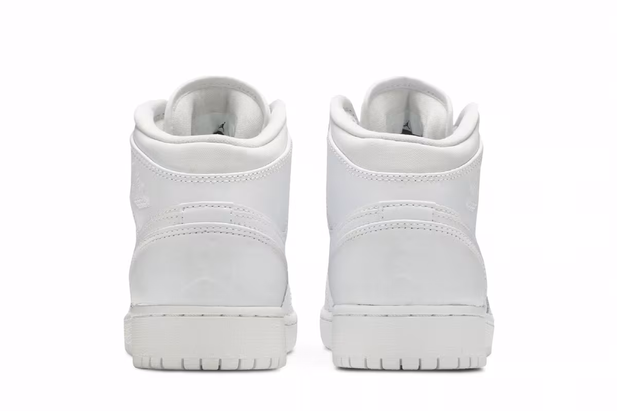 Air Jordan 1 Mid GS White, view 7