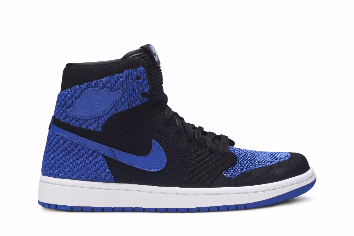 Air Jordan 1 High OG Flyknit GS Royal, view 2