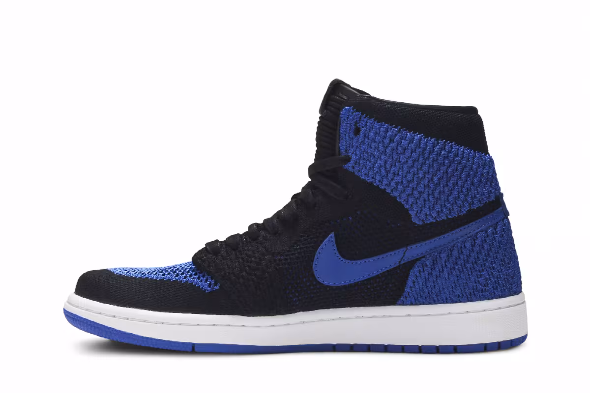 Air Jordan 1 High OG Flyknit GS Royal, view 4