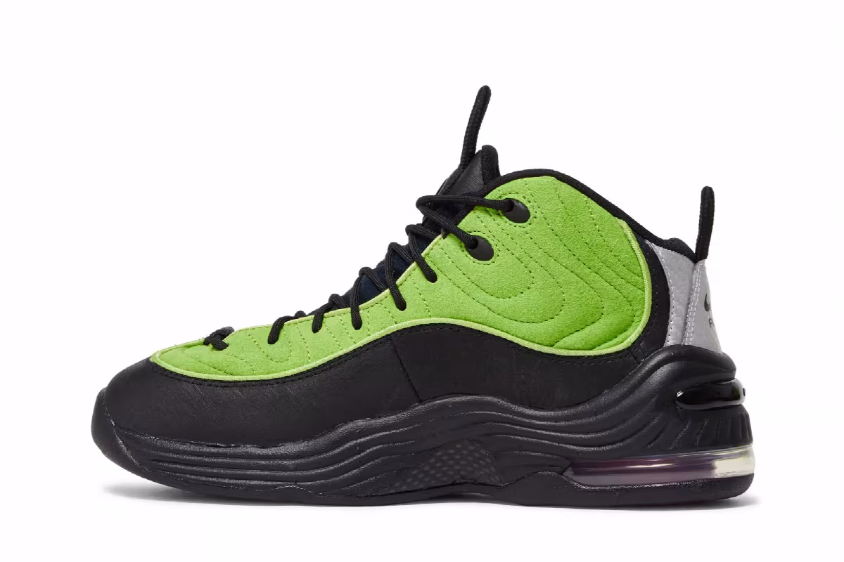 Stussy x Nike Air Penny 2 Vivid Green, view 4