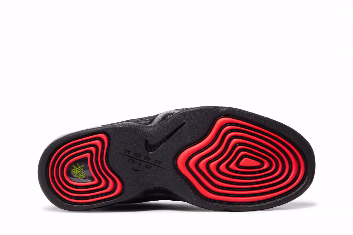 Stussy x Nike Air Penny 2 Vivid Green, view 5