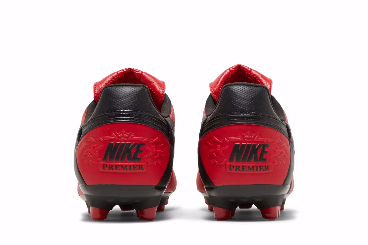 Nike Premier 3 FG University Red Black, view 7
